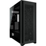 Corsair 7000D Airflow Black Angled Front View