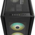 Corsair iCUE 7000X RGB Black Top View