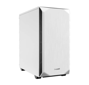 Be Quiet! Pure Base 500 White Angled Front View
