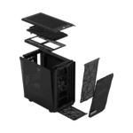 Fractal Design Meshify 2 Mini Black TG Layers View