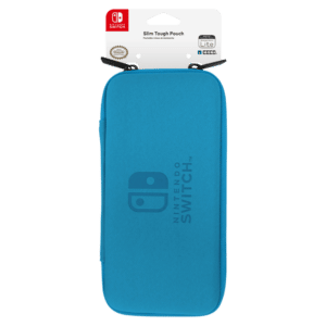 HORI Slim Tough Pouch for Nintendo Switch Lite Blue Box View