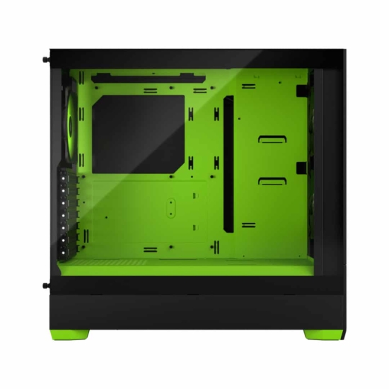 Fractal Design Pop Air RGB Green Core TG Side View