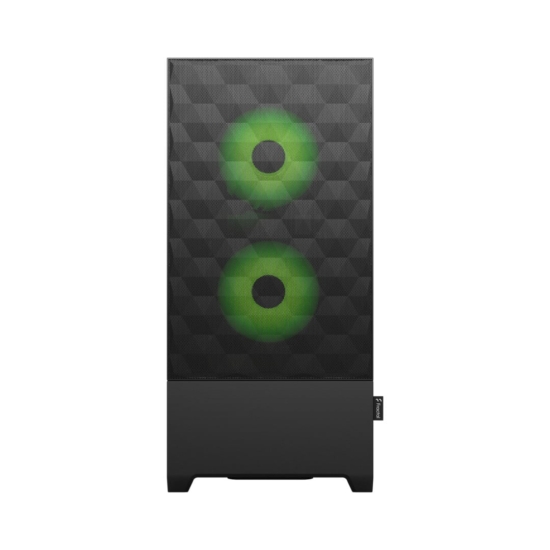 Fractal Design Pop Air RGB Green Core TG Front View