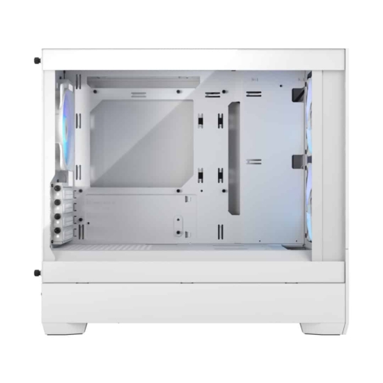 Fractal Design Pop Mini Air RGB White TG Side View