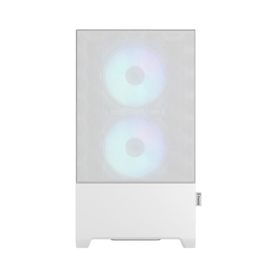 Fractal Design Pop Mini Air RGB White TG Front View