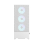 Fractal Design Pop XL Air RGB White TG Flat Front View