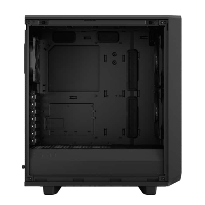 Fractal Design Meshify 2 Compact Black Solid Side View