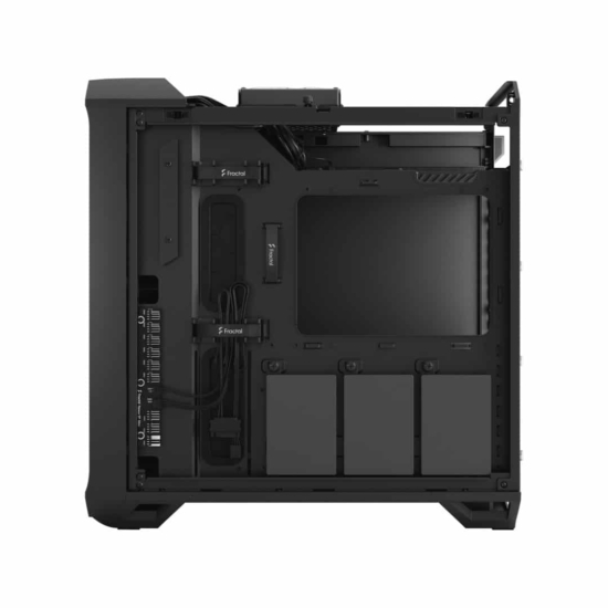 Fractal Design Torrent Compact Black Solid Side View