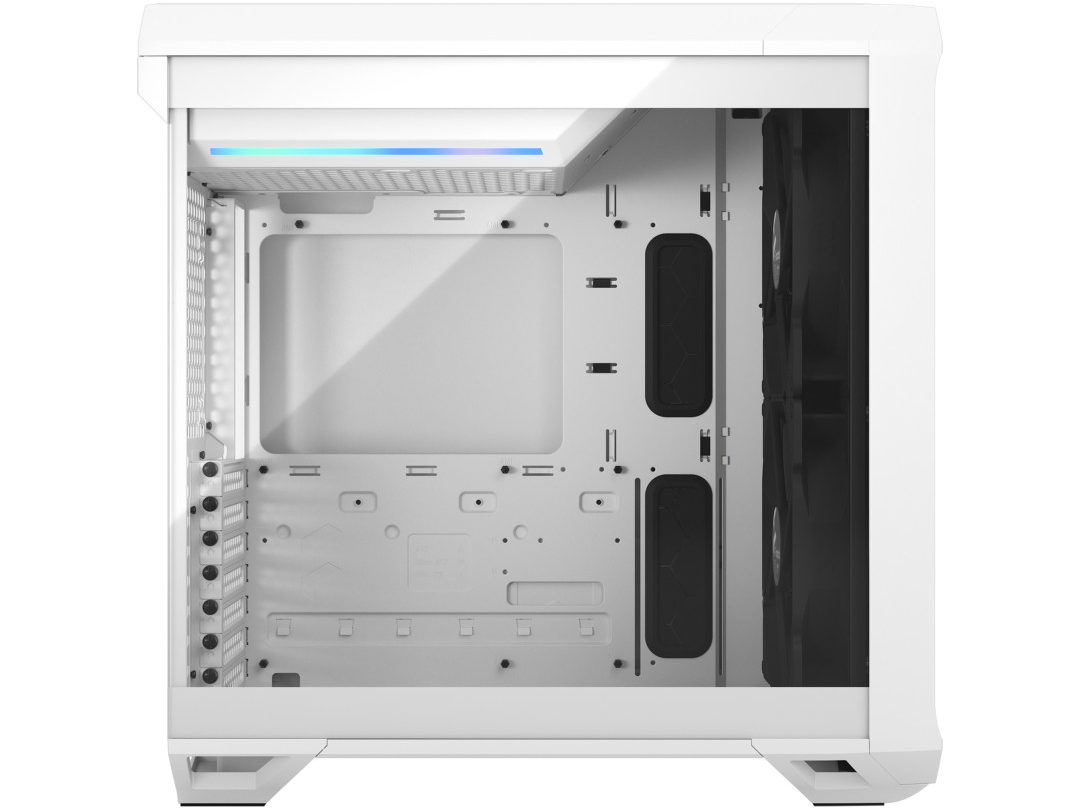 Fractal Design Torrent Compact White TG Side View