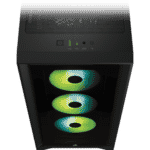 Corsair iCUE 4000X RGB Black Top View