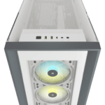 Corsair iCUE 5000X RGB White Top View