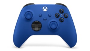 Xbox Wireless Controller - Shock Blue Front Flat View
