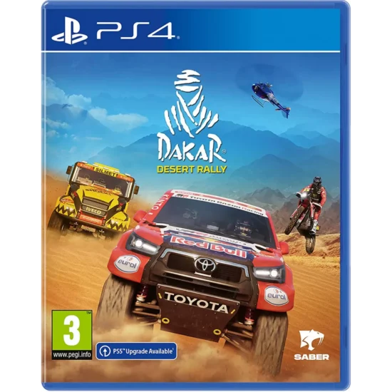 Dakar Desert Rally Box Art PS4