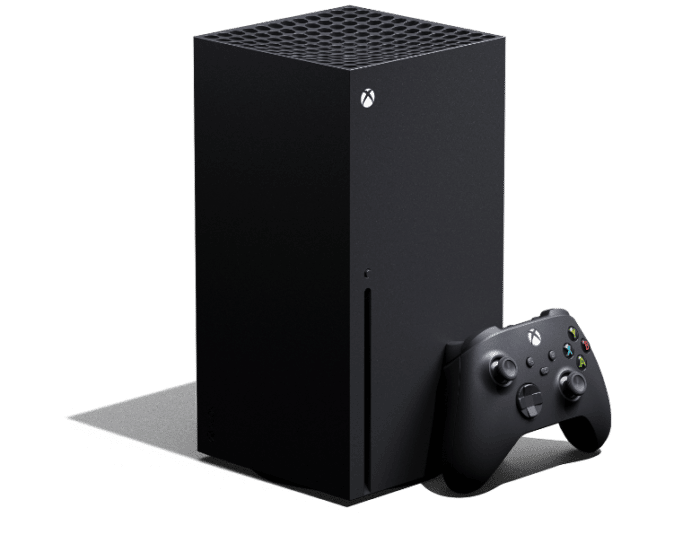 Xbox Series X Angled Front View