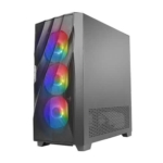 Antec DF700 FLUX RGB Angled Front View