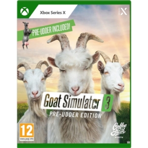 Goat Simulator 3 - Pre Udder Edition Box Art XSX