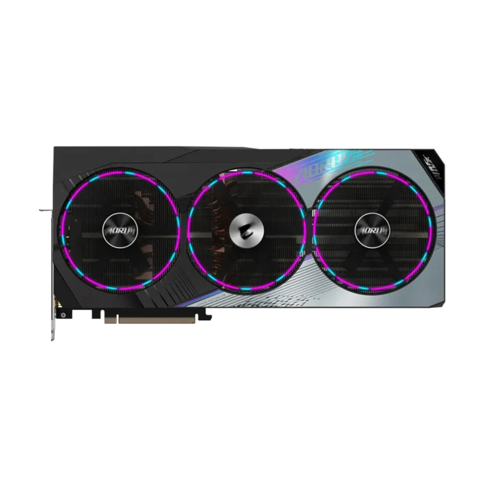 Gigabyte AORUS NVIDIA GeForce RTX 4090 MASTER 24GB Flat Front View