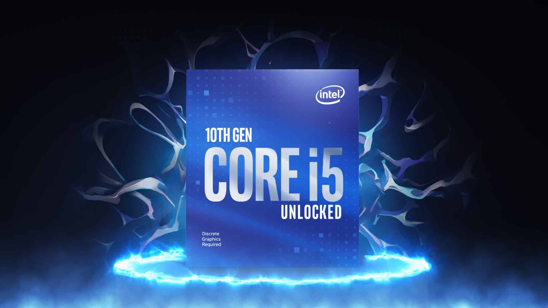 Intel Core I5-10600KF Cover View