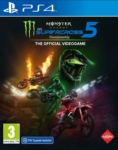 Monster Energy Supercross - The Official Videogame 5 Box Art PS4