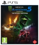 Monster Energy Supercross - The Official Videogame 5 Box Art PS5