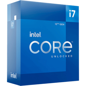 Intel Core i7-12700K Box View
