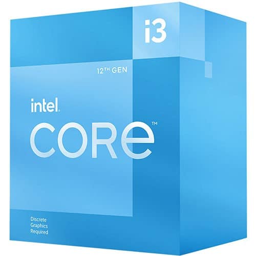 Intel Core i3-12100F Box View