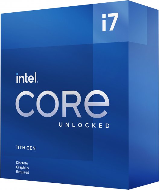 Intel Core i7-11700KF Box View