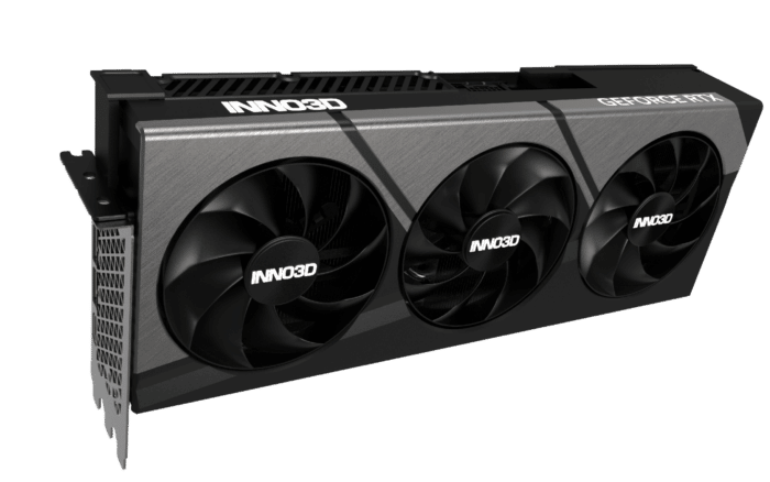Inno3D NVIDIA GeForce RTX 4090 X3 OC Angled Vertical View