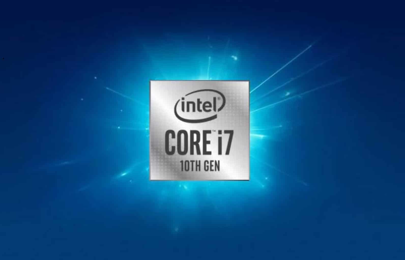 Intel Core I7-10700 Cover View
