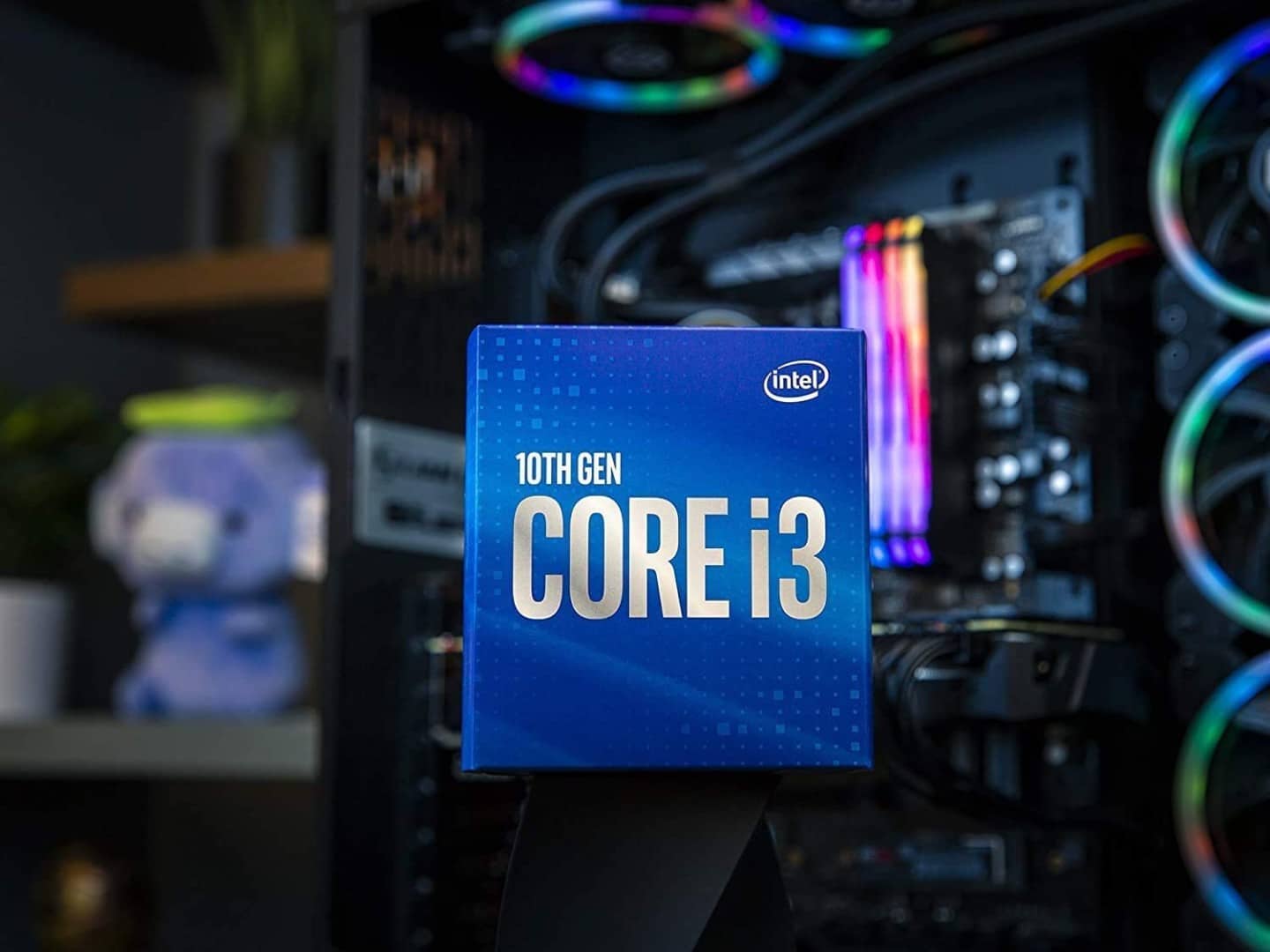 Intel Core I3-10100 Cover View