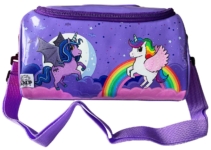Unicorn Friends Carry All Deluxe Storage Case Flat Front View