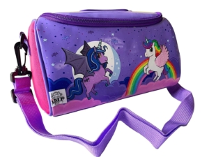 Unicorn Friends Carry All Deluxe Storage Case Angled Front View
