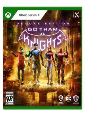 Gotham Knights Deluxe Edition Box Art XSX