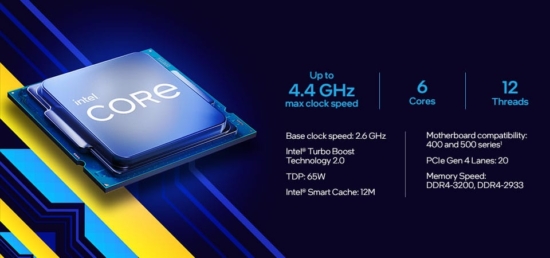 Intel Core i5-11400 Cover View