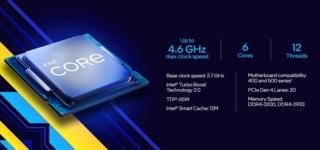 Intel Core i5-11500 Cover View