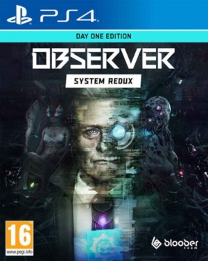 Observer: System Redux Day One Edition Box Art PS4