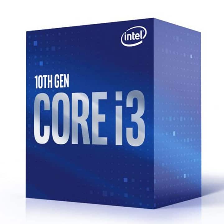 Intel Core I3-10100 Box View