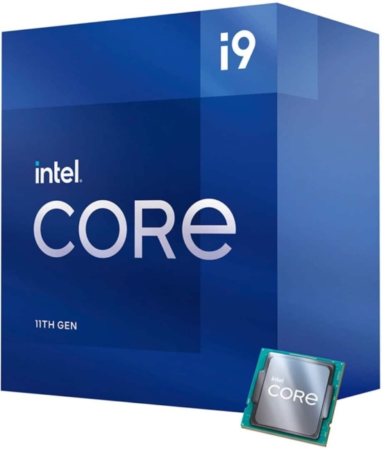 Intel Core i9-11900 Box View