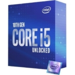 Intel Core I5-10600K Box View
