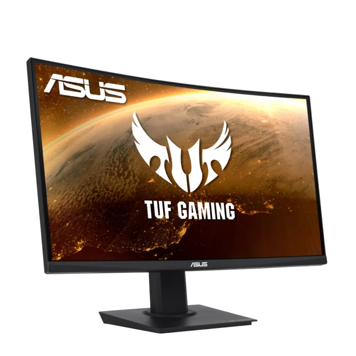 Asus TUF Gaming VG24VQE Angled Front View