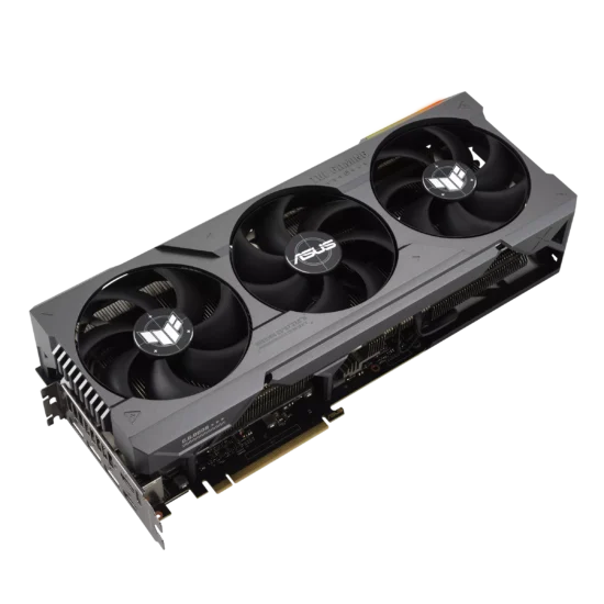 ASUS TUF Gaming NVIDIA GeForce RTX 4090 OC Edition Angled Front View