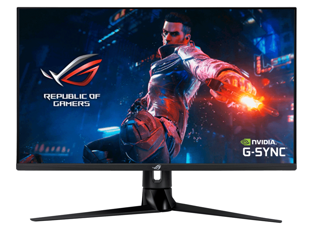 Asus ROG Swift PG329Q Flat Front View