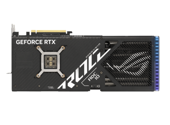 ASUS ROG Strix NVIDIA GeForce RTX 4090 OC Edition 24GB Backplate View