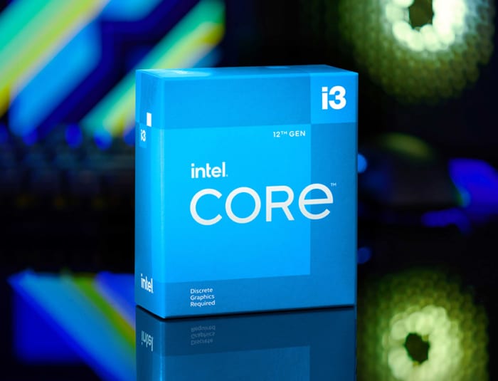 Intel Core i3-12100F Cover View