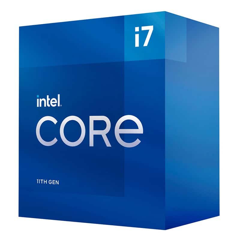 Intel Core i7-11700 Box View
