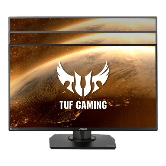 Asus TUF Gaming VG259QM Flat Front View