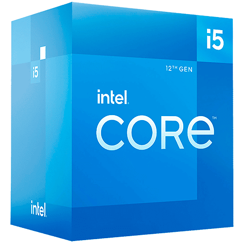 Intel Core i5-12400 Box View