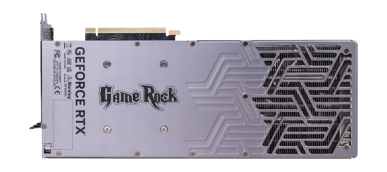 Palit NVIDIA GeForce RTX 4090 GameRock OC 24GB Backplate View