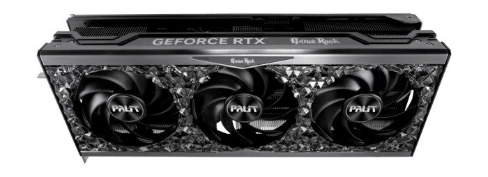 Palit NVIDIA GeForce RTX 4090 GameRock OC 24GB Angled Front View