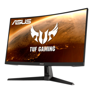 Asus TUF Gaming VG27VH1B Angled Front View